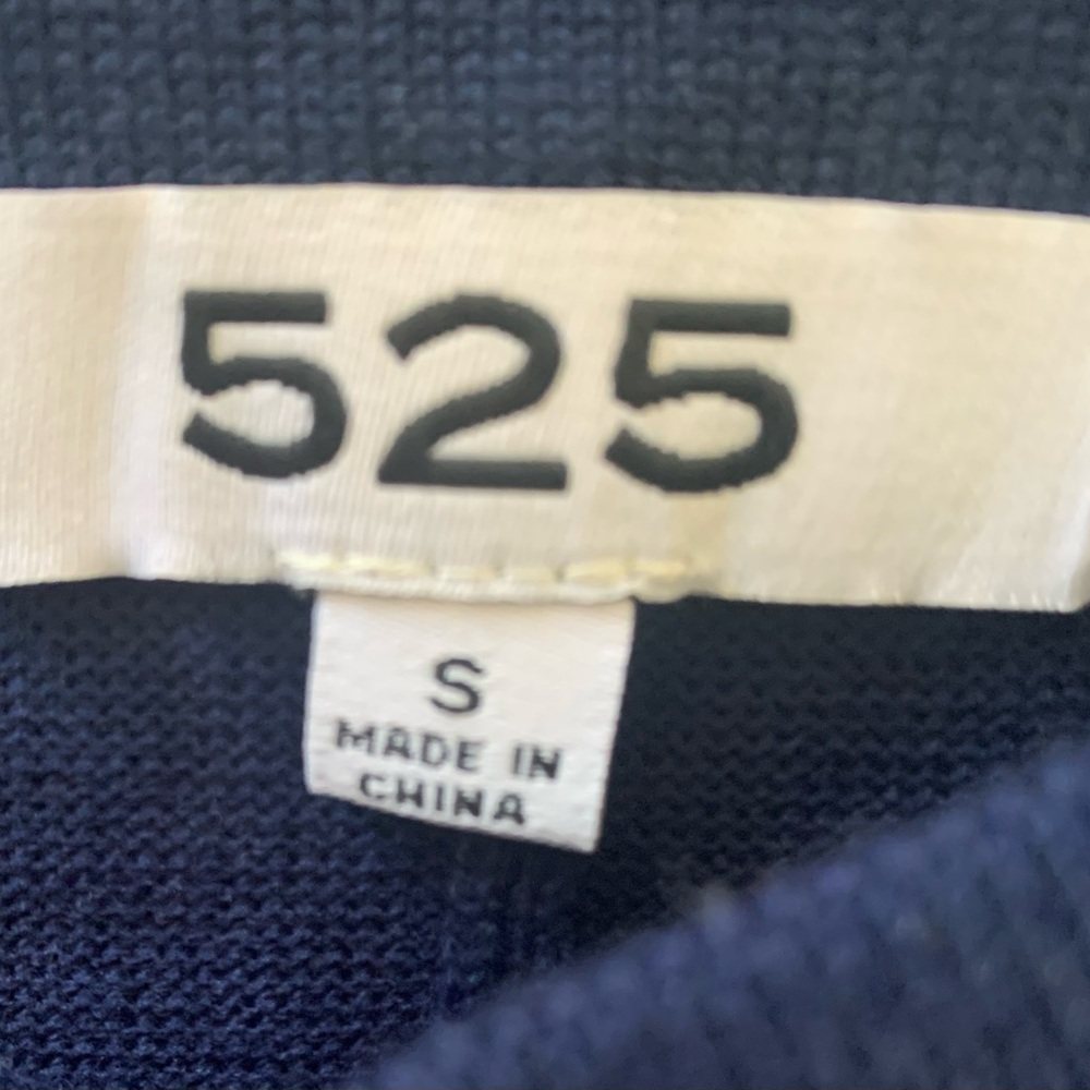 SZ S 525 America Women's Navy Blue Sweater Shorts - Picture 5 of 6